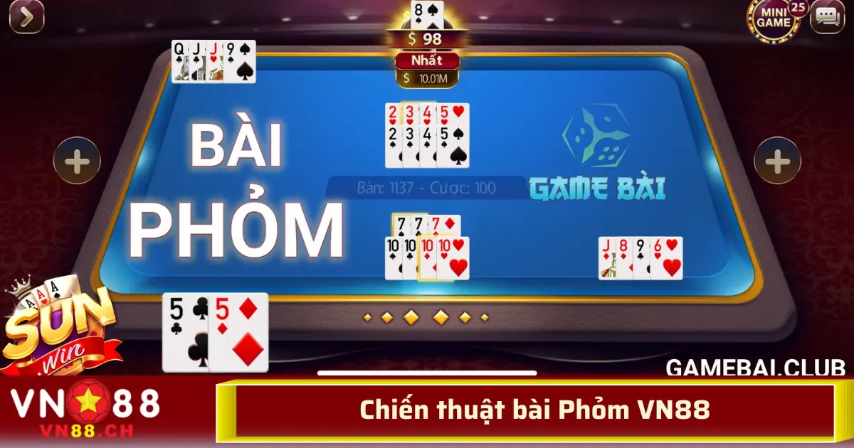 Bên cạnh đó, yếu tố tâm lý và kinh nghiệm Phỏm VN88 sẽ quyết định phần lớn trong thành công, đặc biệt khi chơi trên môi trường trực tuyến.