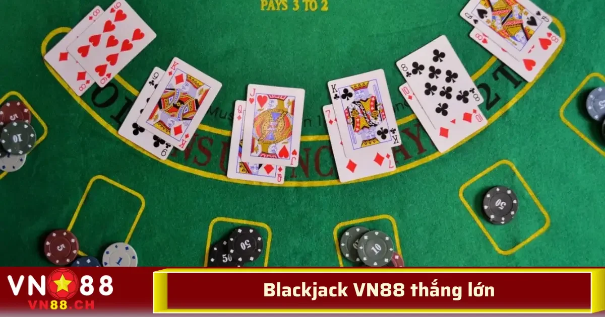 Blackjack VN88 – 21 điểm, Thắng Lớn Đầy Kịch Tính 3 Việc ứng dụng tốt các chiến thuật này sẽ giúp bạn nâng cao tỷ lệ thắng và kiểm soát tốt ngân sách cá cược của mình.