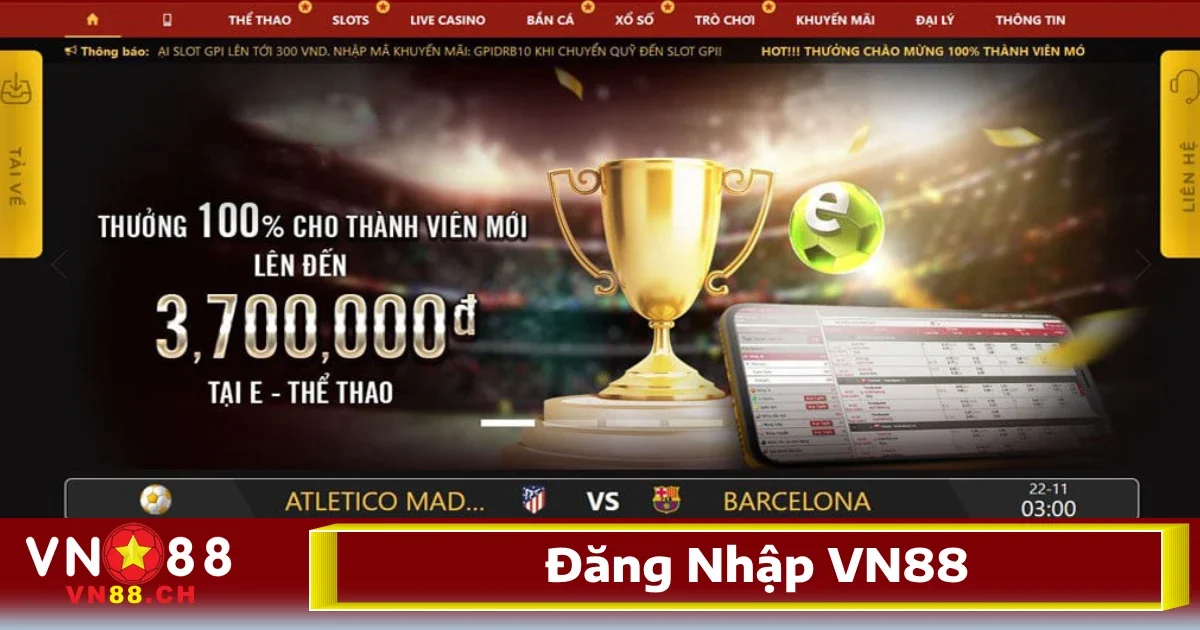 Gặp lỗi không vào được VN88 phải xử lý thế nào?