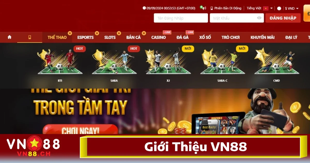 Giới thiệu VN88: Những điểm nổi bật làm nên tên tuổi VN88